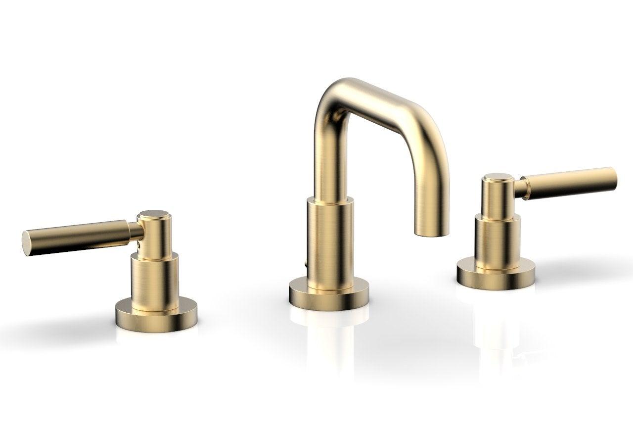 Basic Widespread Faucet, Low Spout, Lever Handles D132 - New York Hardware