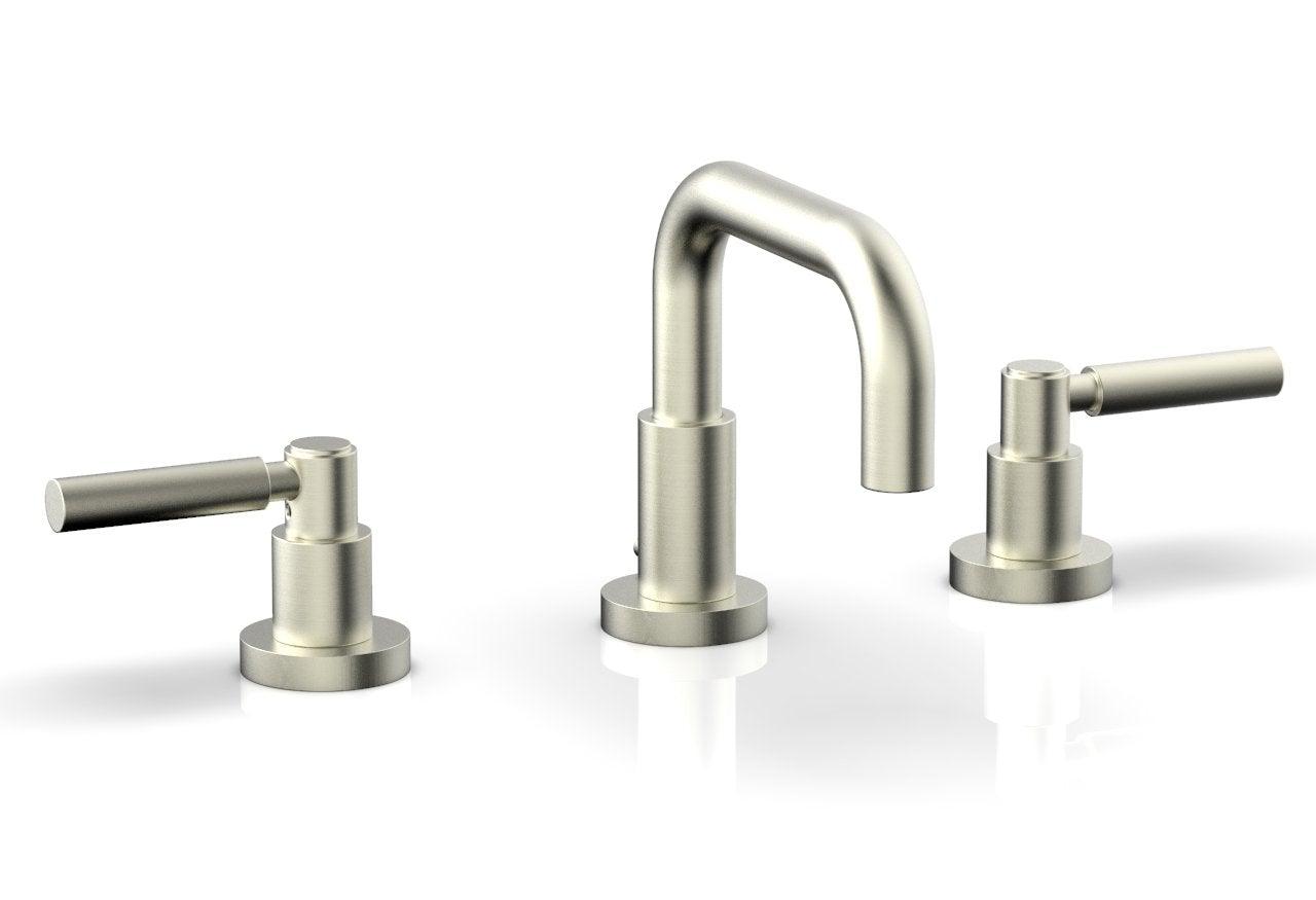 Basic Widespread Faucet, Low Spout, Lever Handles D132 - New York Hardware