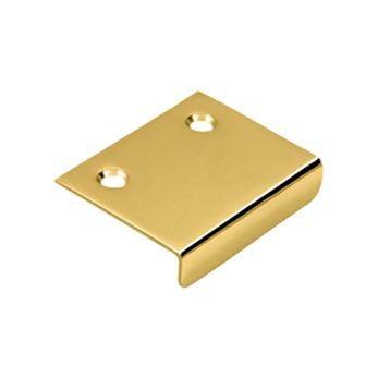 Cabinet Mirror Drawer Pull, 2" - PVD - Polished Brass - New York Hardware Online
