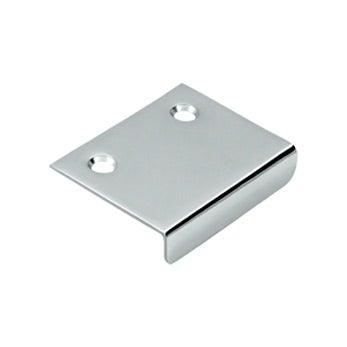Cabinet Mirror Drawer Pull, 2" - Polished Chrome - New York Hardware Online
