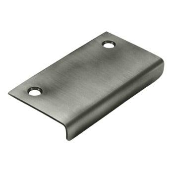 Cabinet Mirror Drawer Pull, 3" - Pewter - New York Hardware Online