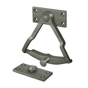 Dutch Door Quadrant by Deltana -  - Antique Nickel - New York Hardware