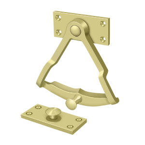 Dutch Door Quadrant by Deltana -  - Polished Brass - New York Hardware