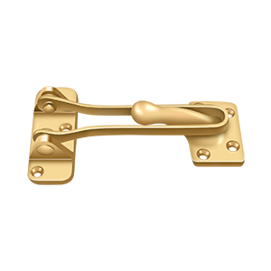 Door Guard by Deltana - 4" - PVD Polished Brass - New York Hardware