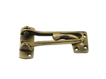 Door Guard 4"  - Antique Brass - New York Hardware Online