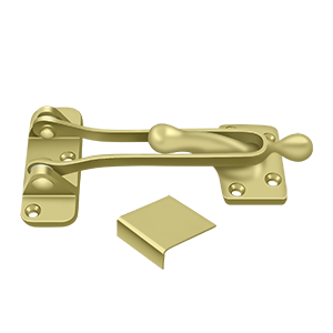 Door Guard by Deltana - 5" - Polished Brass - New York Hardware