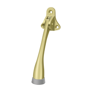 Heavy Duty 5" Kickdown Holder by Deltana -  - Polished Brass - New York Hardware