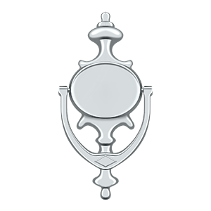 Imperial Door Knocker by Deltana -  - Polished Chrome - New York Hardware