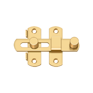 Drop Latch by Deltana -  - PVD Polished Brass - New York Hardware