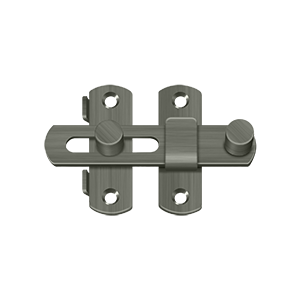 Drop Latch by Deltana -  - Antique Nickel - New York Hardware