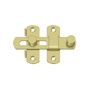 Drop Latch by Deltana -  - Polished Brass - New York Hardware
