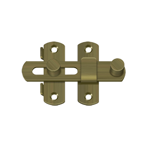 Drop Latch by Deltana -  - Antique Brass - New York Hardware