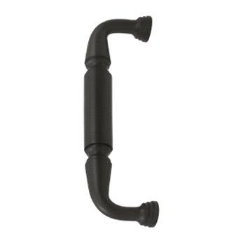 Door Pull without Rosette, 8" - Oil Rubbed Bronze - New York Hardware Online