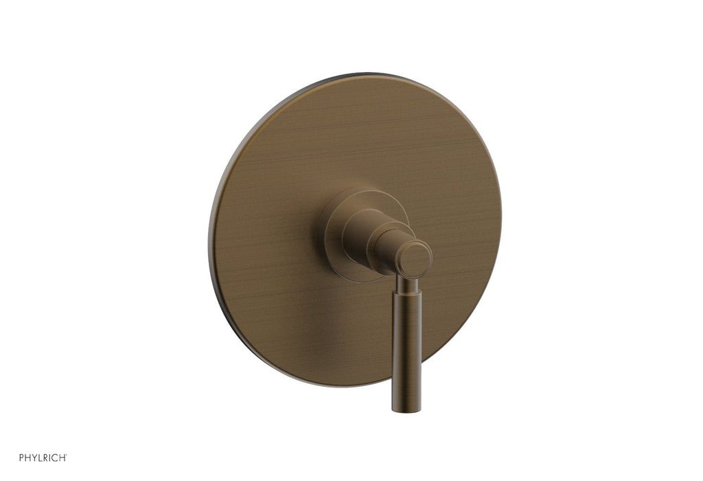 BASIC Pressure Balance Shower Set Trim Only   Lever Handle by Phylrich - Old English Brass