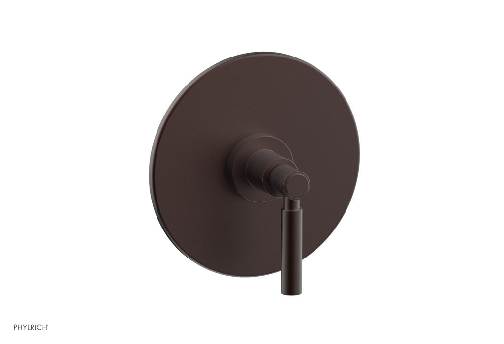 BASIC Pressure Balance Shower Set Trim Only   Lever Handle by Phylrich - Weathered Copper