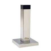 Square Wall Mounted Door Stop -  Satin Stainless Steel - New York Hardware Online
