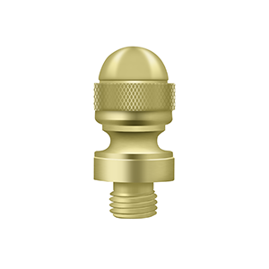 Soild Brass Acorn Tip Finals by Deltana -  - Polished Brass - New York Hardware