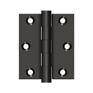 Solid Brass Screen Door Hinge by Deltana -  - Oil Rubbed Bronze - New York Hardware