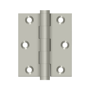 Solid Brass Screen Door Hinge by Deltana -  - Brushed Nickel - New York Hardware