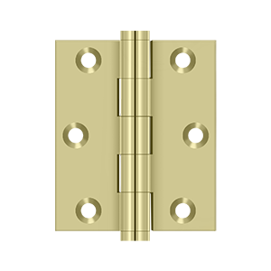 Solid Brass Screen Door Hinge by Deltana -  - Unlacquered Brass - New York Hardware