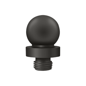 Solid Brass Ball Tip for 6x6 Hinge Finals by Deltana -  - Oil Rubbed Bronze - New York Hardware