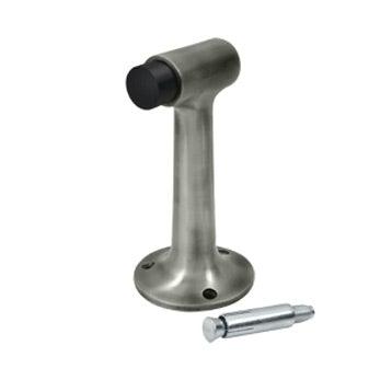 Heavy Duty Floor Mount, 6" Bumper - Pewter - New York Hardware Online