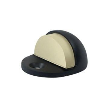 Dome Stop Low Profile - Black - New York Hardware Online