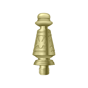 Solid Brass Ornate Tip Finals by Deltana -  - Unlacquered Brass - New York Hardware
