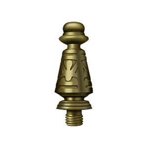 Solid Brass Ornate Tip Finals by Deltana -  - Antique Brass - New York Hardware