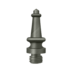 Solid Brass Steeple Tip Finals by Deltana -  - Antique Nickel - New York Hardware