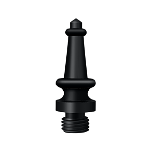 Solid Brass Steeple Tip Finals by Deltana -  - Paint Black - New York Hardware