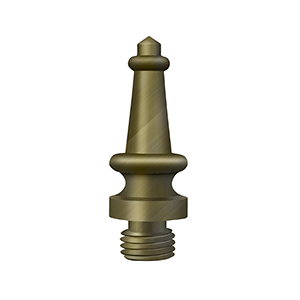 Solid Brass Steeple Tip Finals by Deltana -  - Antique Brass - New York Hardware