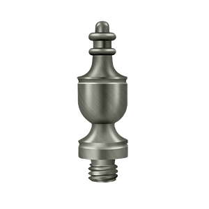 Solid Brass Urn Tip Finals by Deltana -  - Antique Nickel - New York Hardware