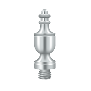 Solid Brass Urn Tip Finals by Deltana -  - Polished Chrome - New York Hardware
