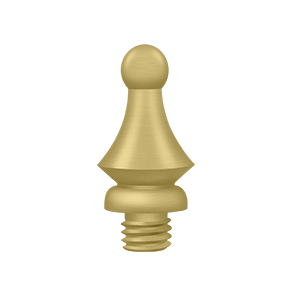 Solid Brass Windsor Tip Finals by Deltana -  - Brushed Brass - New York Hardware