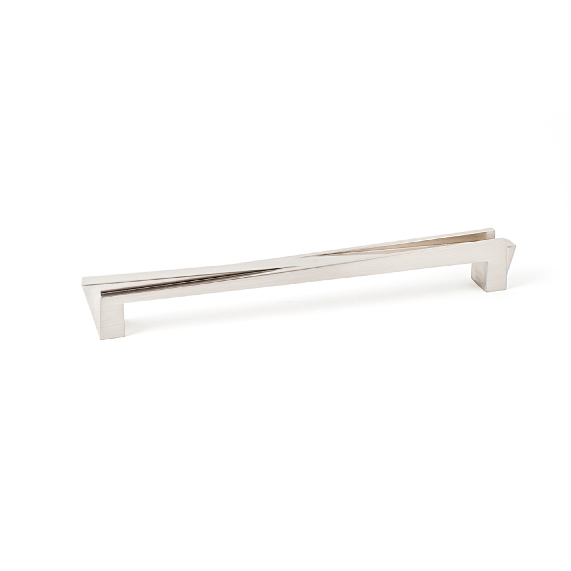 Arroyo Pull By Du Verre - 12" - Satin Nickel - New York Hardware