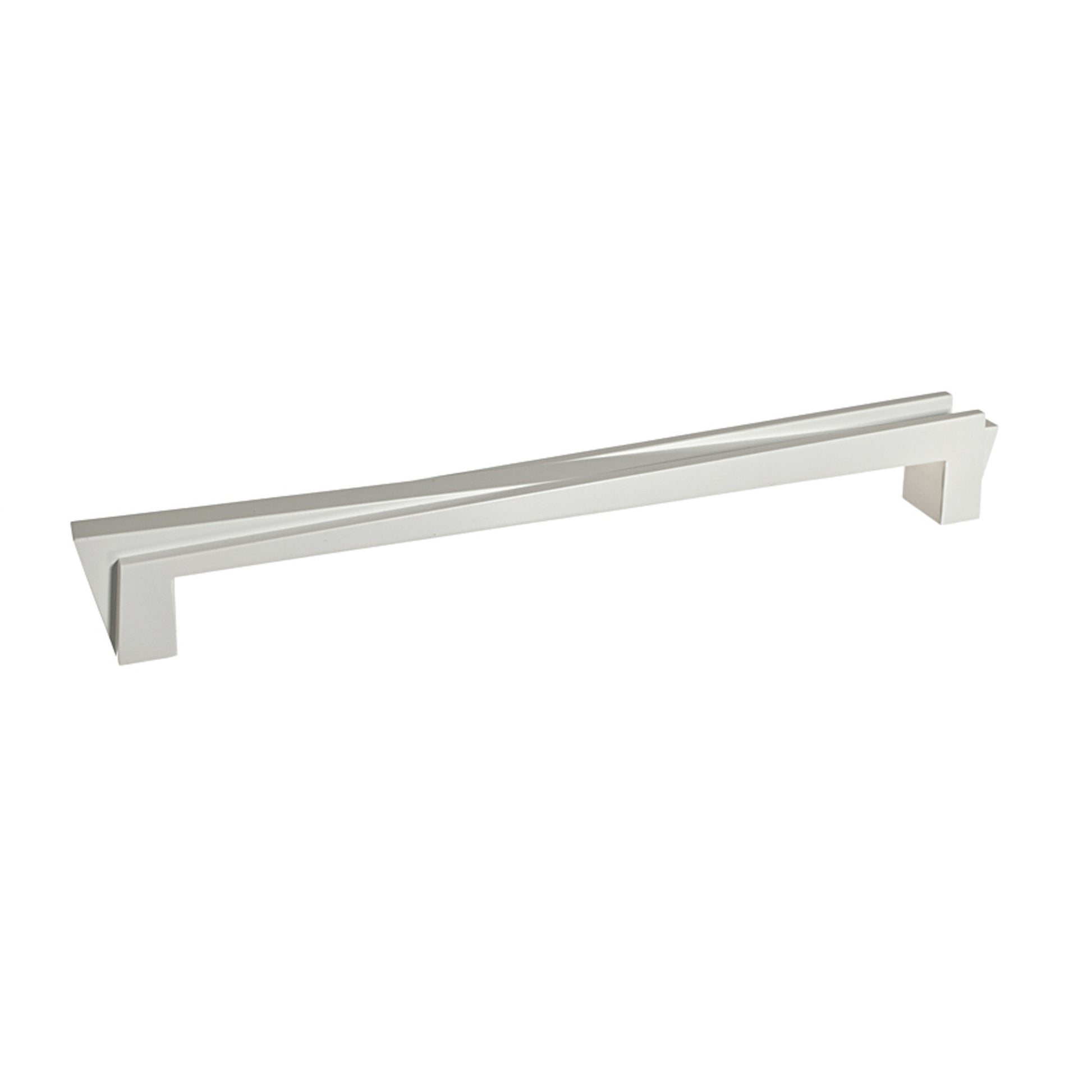 Arroyo Pull By Du Verre - 12" - White - New York Hardware