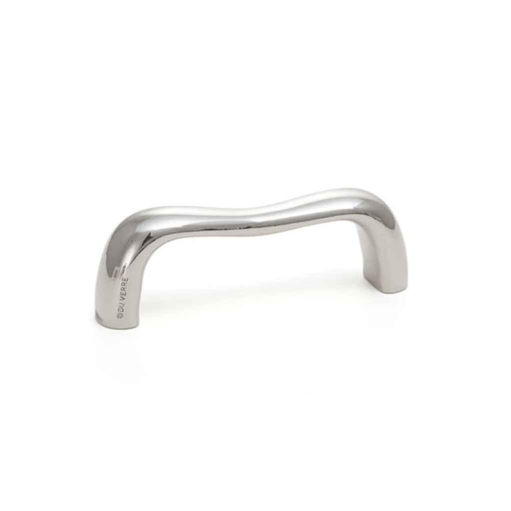 Botero Pull By Du Verre - 3 3/4" - Polished Nickel - New York Hardware