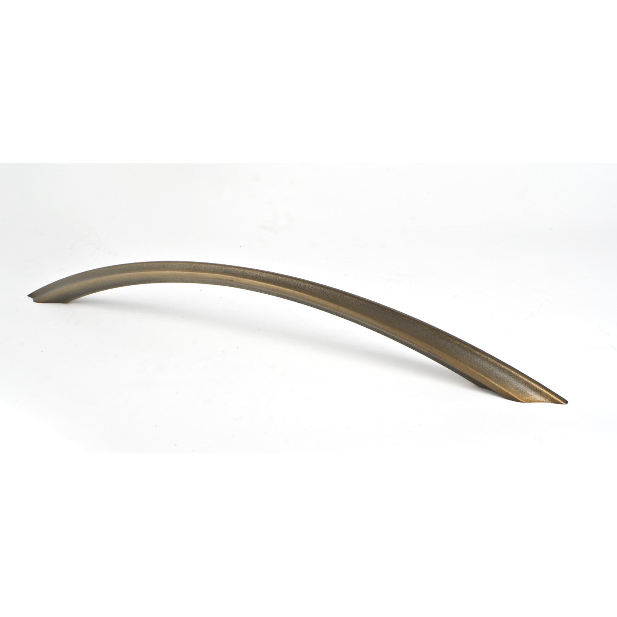 Forged 2 Square Pull By Du Verre - 12" - Antique Brass - New York Hardware