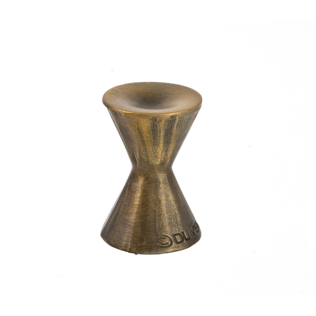 Forged 2 Round Knob By Du Verre - 5/8" - Antique Brass - New York Hardware