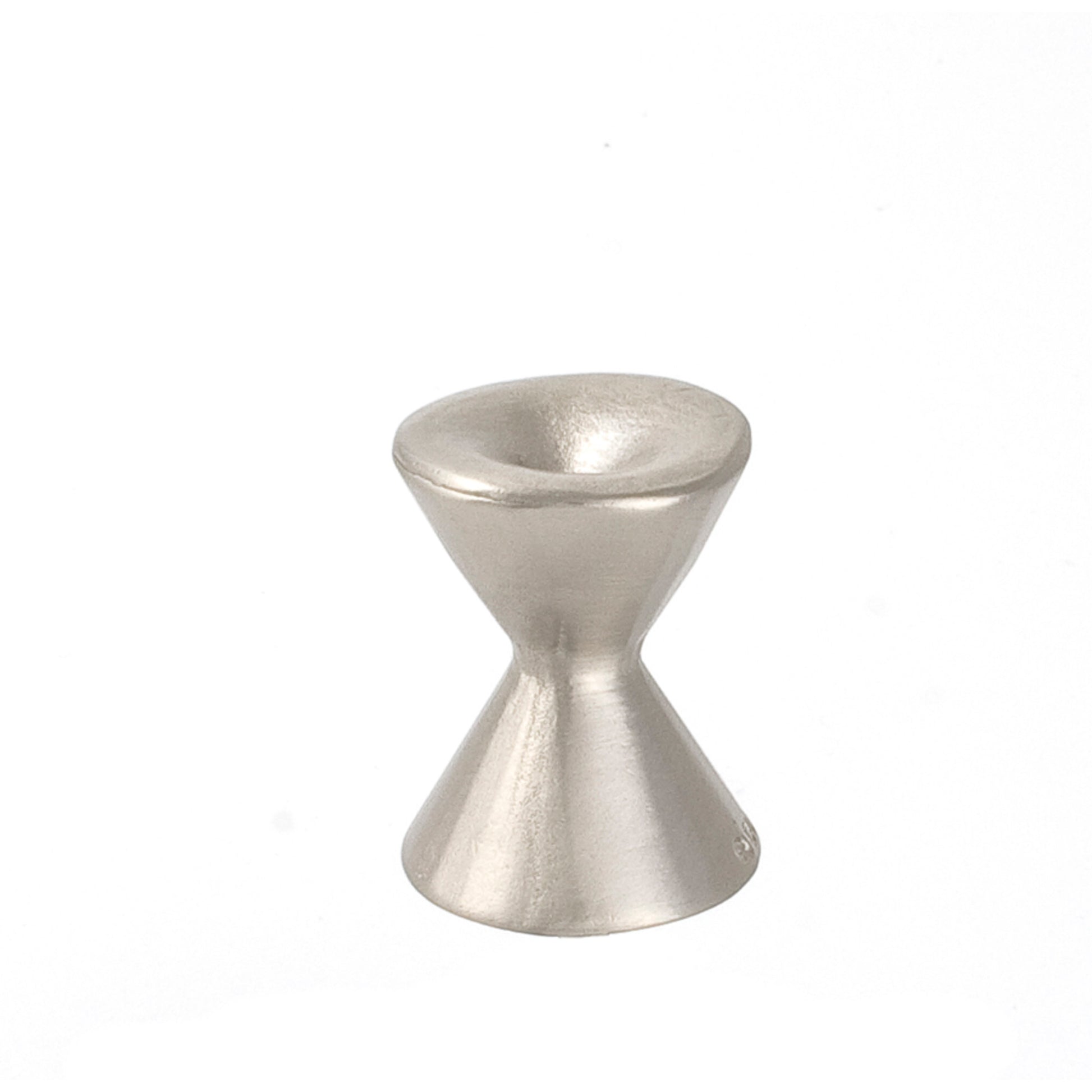 Forged 2 Round Knob By Du Verre - 7/8" - Satin Nickel - New York Hardware