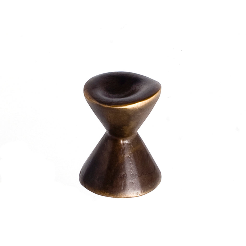 Forged 2 Round Knob By Du Verre - 1 1/4" - Oil Rubbed Bronze - New York Hardware