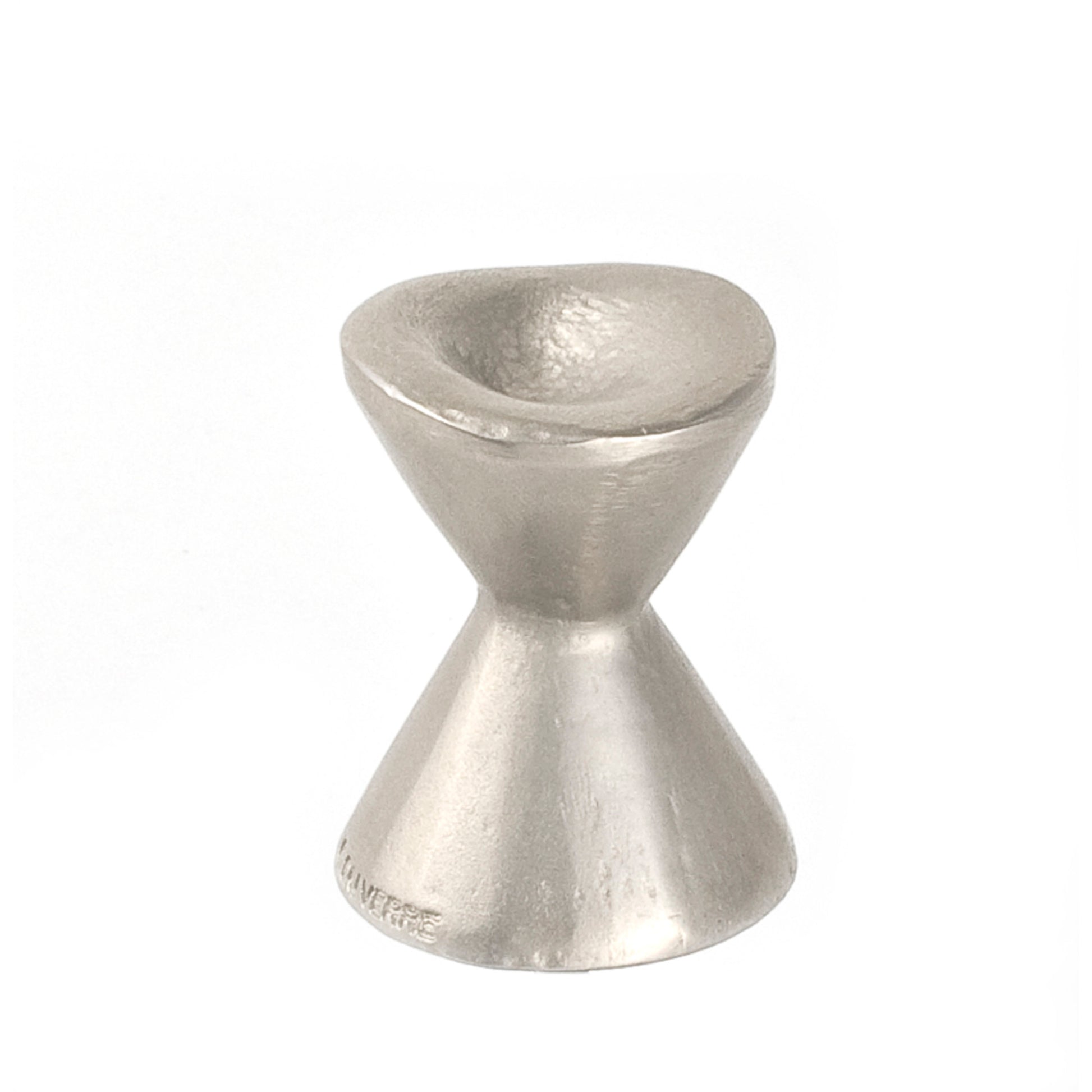 Forged 2 Round Knob By Du Verre - 1 1/4" - Satin Nickel - New York Hardware