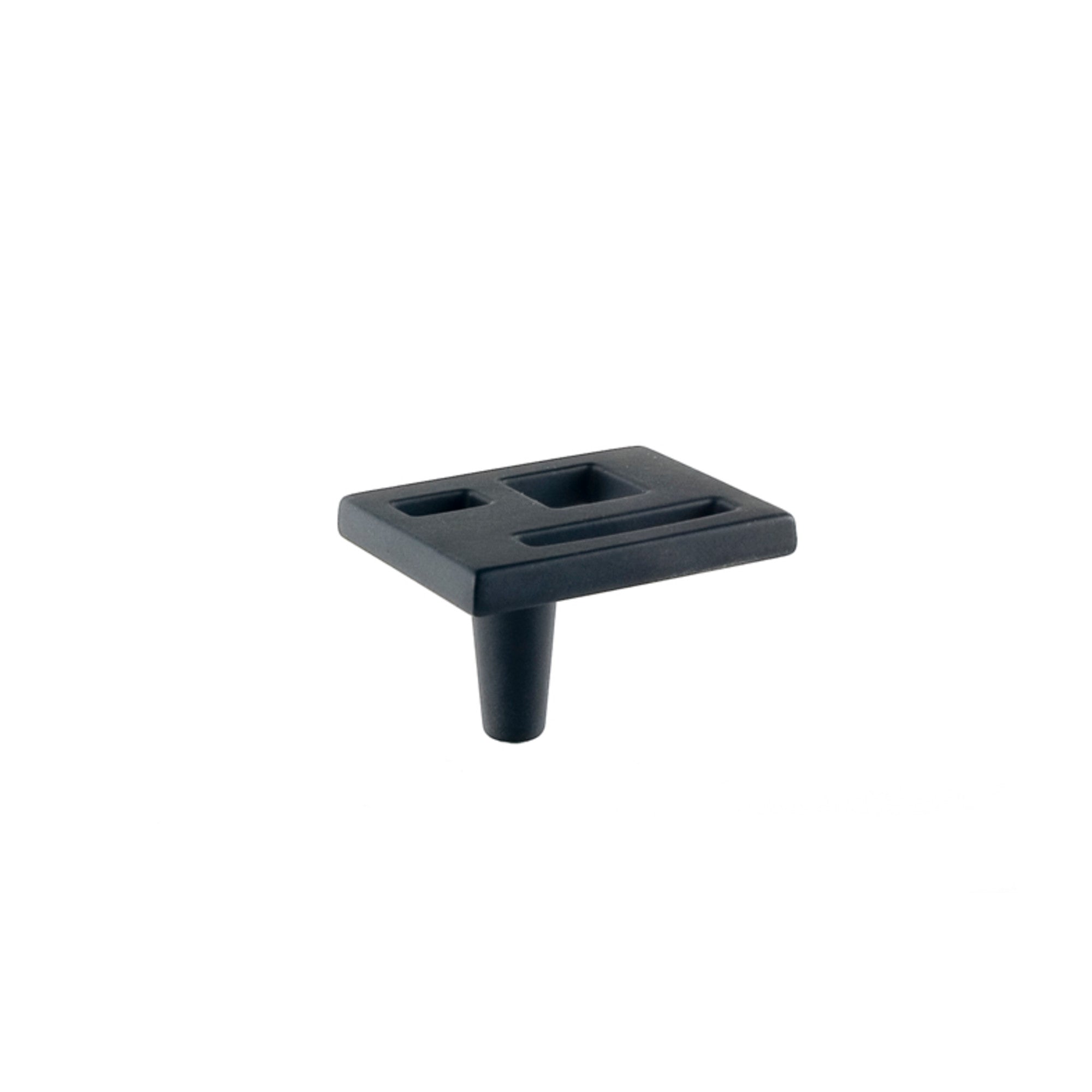 Marcel Knob By Du Verre - 1 1/4" - Black Matte - New York Hardware