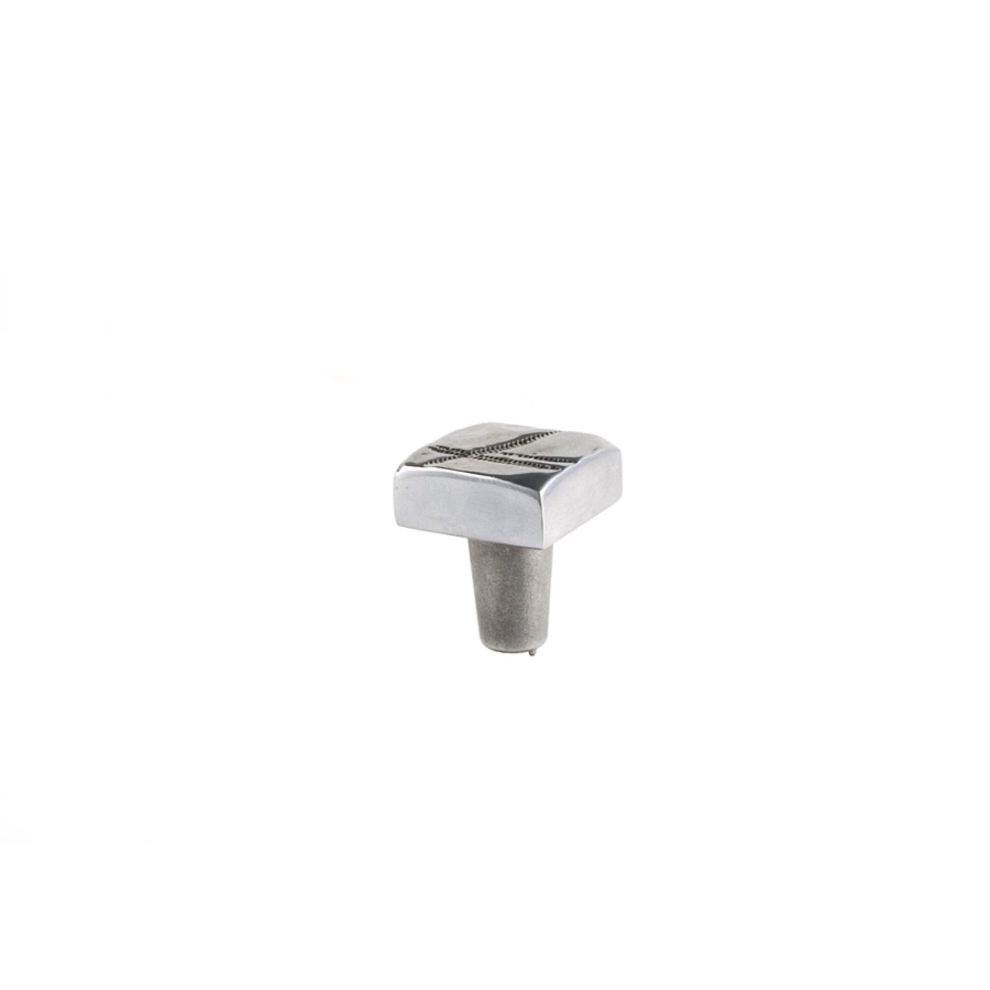 Jeff Goodman Knob By Du Verre - 1" - Polished Aluminum - New York Hardware