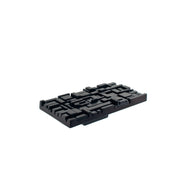 Offset Rectangle Pull By Du Verre - 1" - Oil Rubbed Bronze - New York Hardware