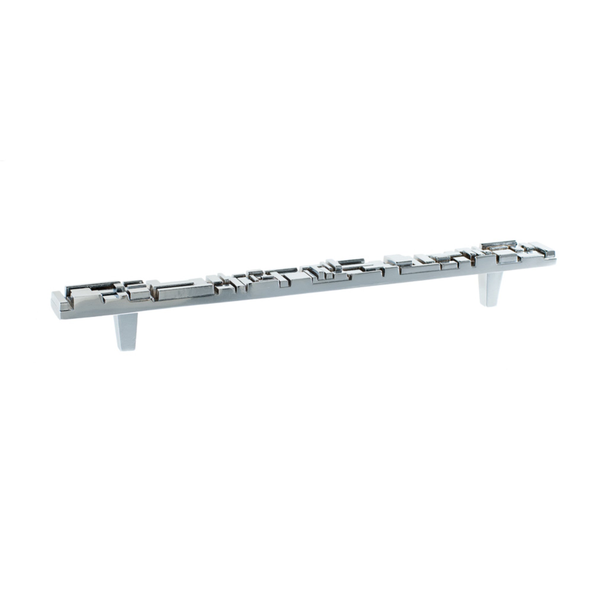 Offset Pull By Du Verre - 9" - Polished Chrome - New York Hardware