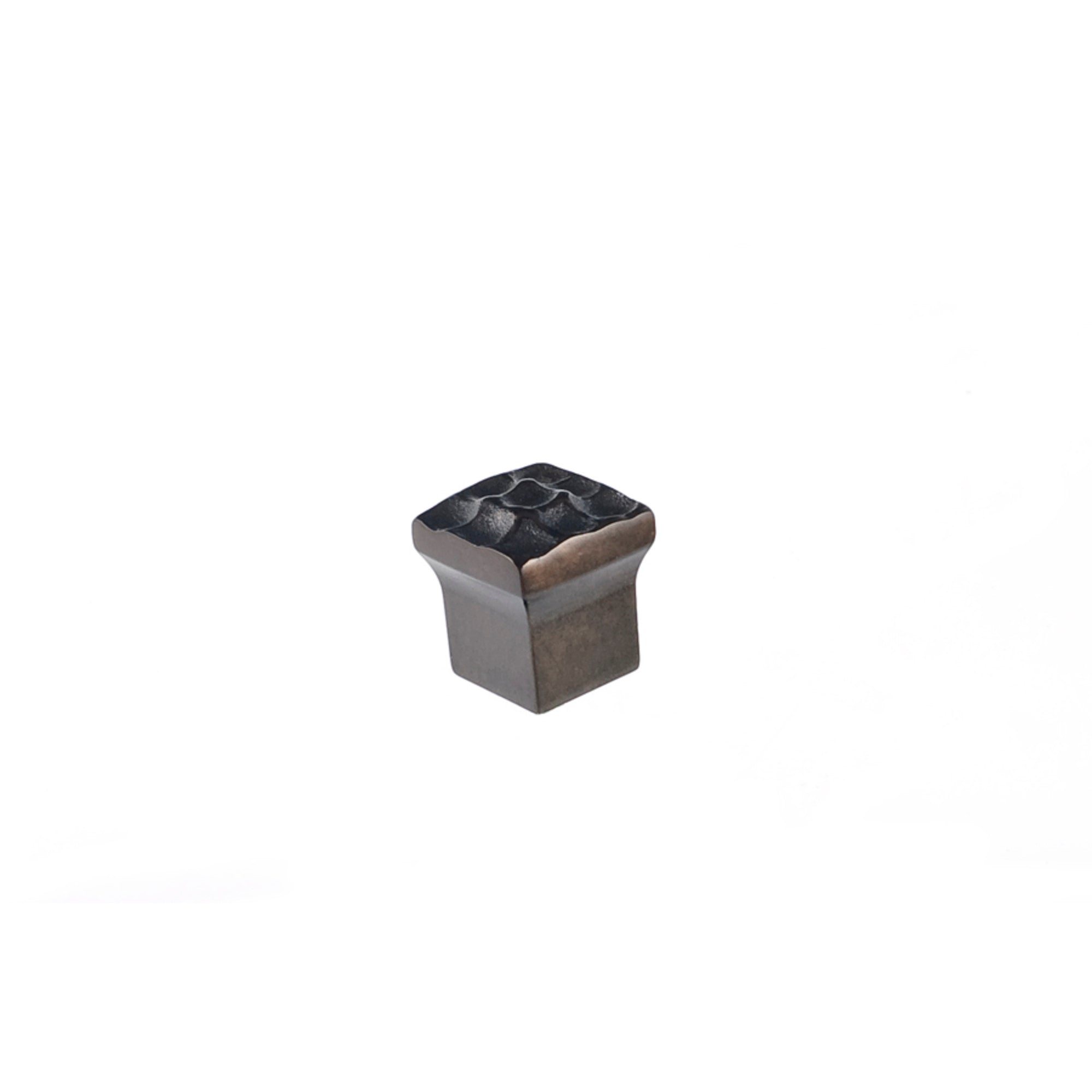 Pomegranate Square Knob By Du Verre - 7/8" - Oil Rubbed Bronze - New York Hardware