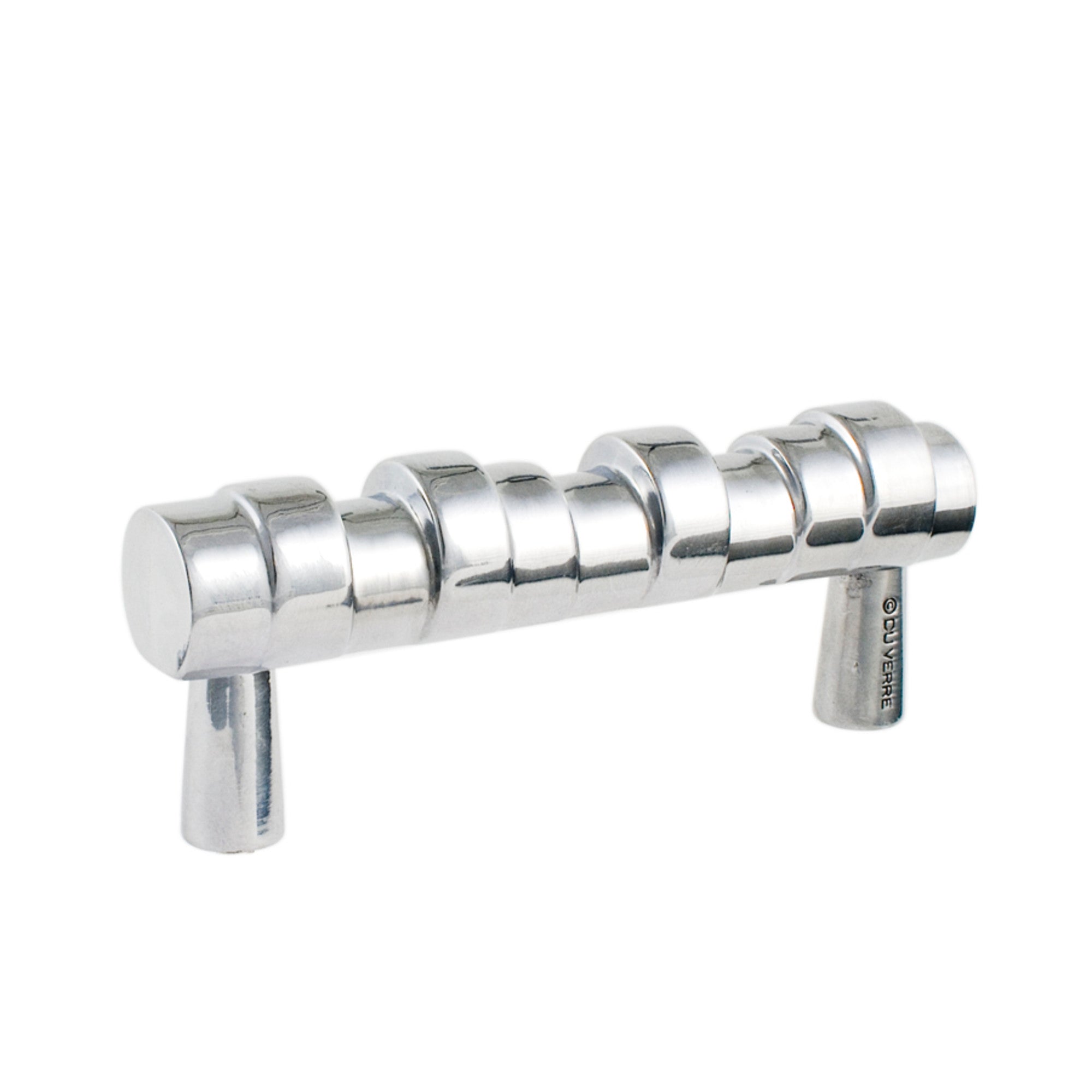 Primitive Pull By Du Verre - 3" - Polished Aluminum - New York Hardware