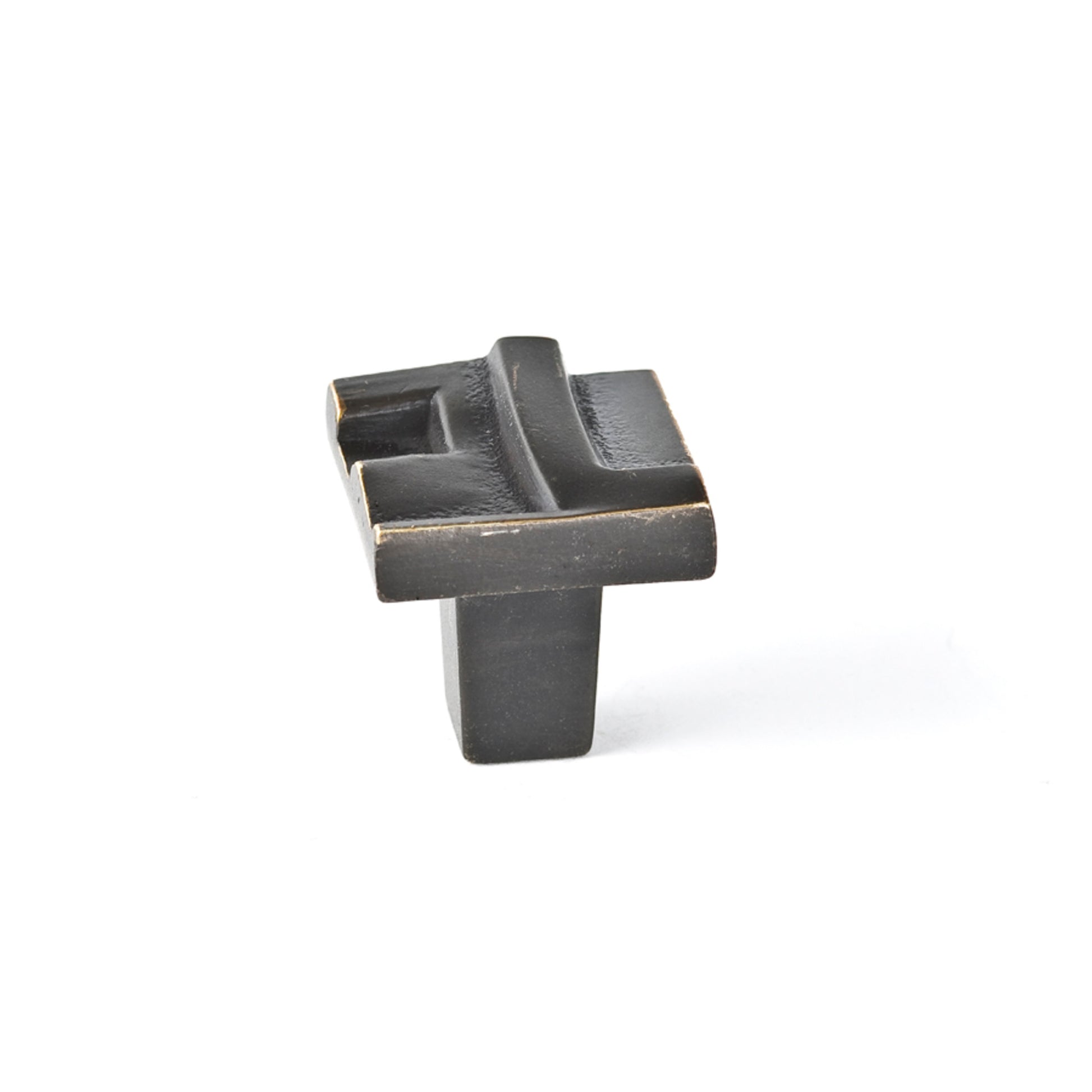 Rio Knob By Du Verre - 1" - Oil Rubbed Bronze - New York Hardware